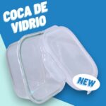 Coca Tupper de Vidrio 800ml con Tapa Anti Fugas, Anti Olores, Fácil Limpieza y Saludable, Apto Microondas - Imagen 3