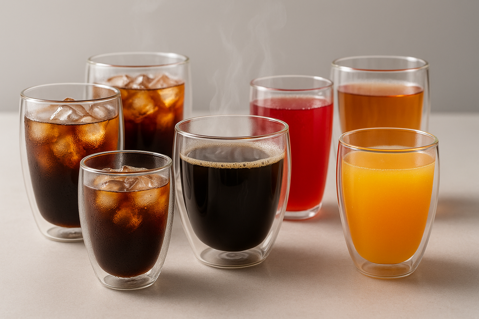 57Y Vaso de Vidrio Doble Pared: La Fusión Perfecta de Estilo y Funcionalidad - Imagen 1